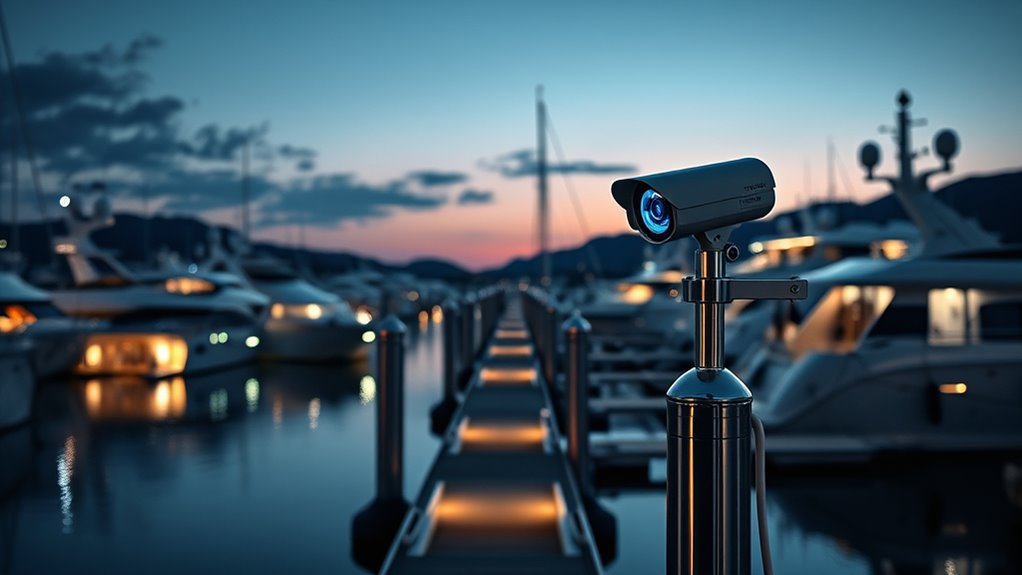 top marine night docking cameras