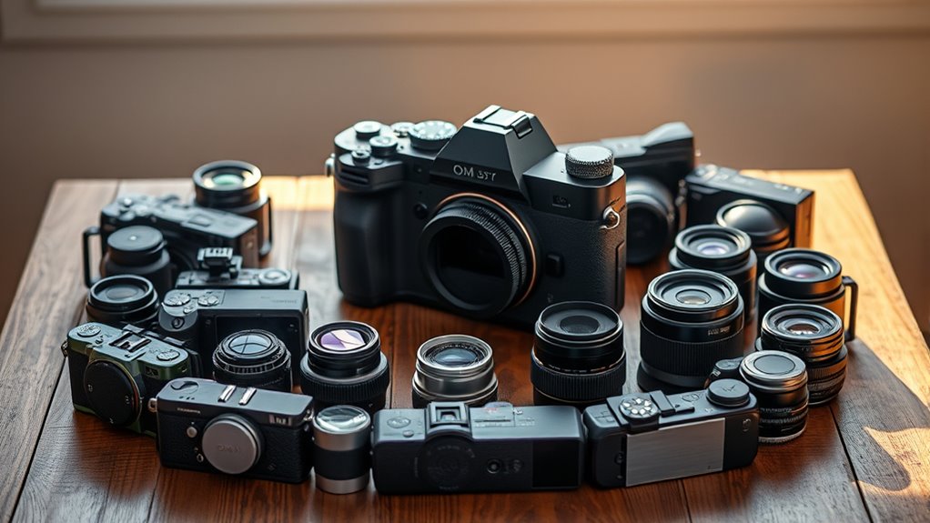 top om system cameras