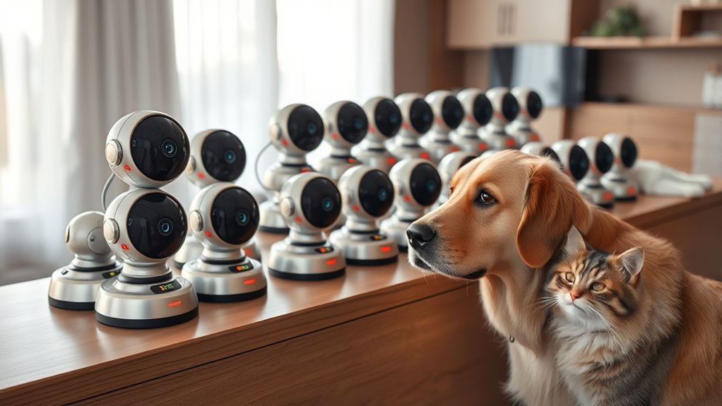 top pet robot cameras