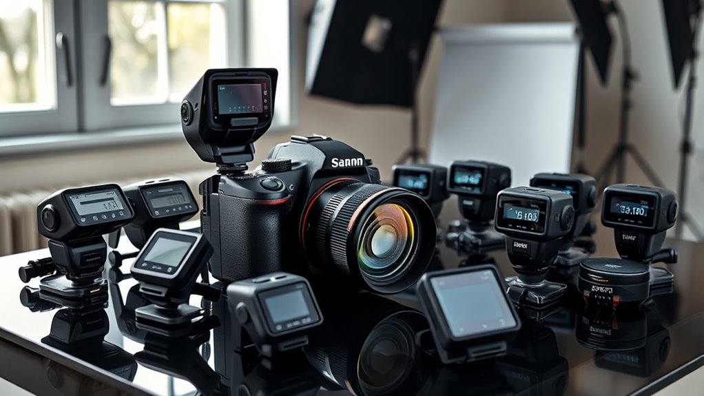 top portrait camera flashes