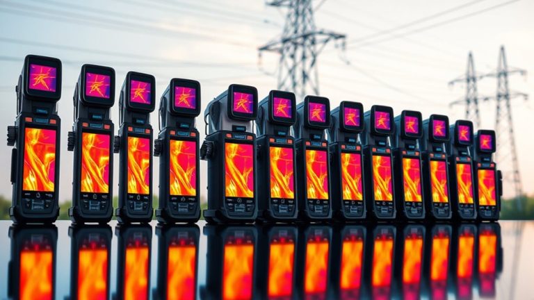 top power line thermal cameras