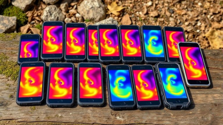 top rugged phones with thermal