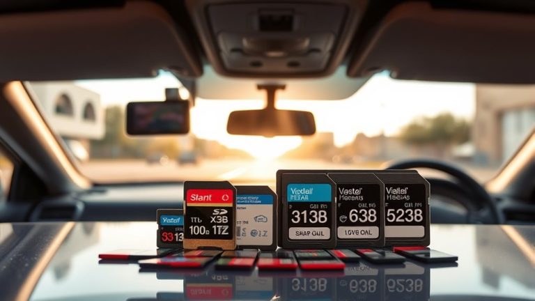 top sd cards for dash cams