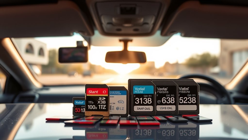 top sd cards for dash cams