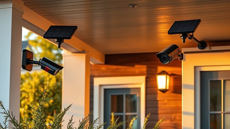 top solar motion security cameras