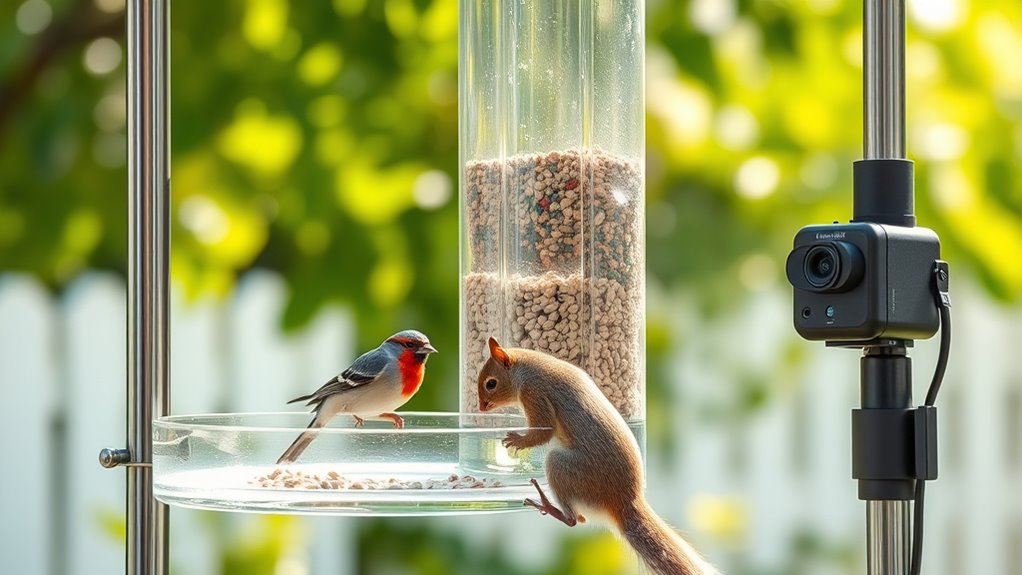 top squirrel proof bird feeders