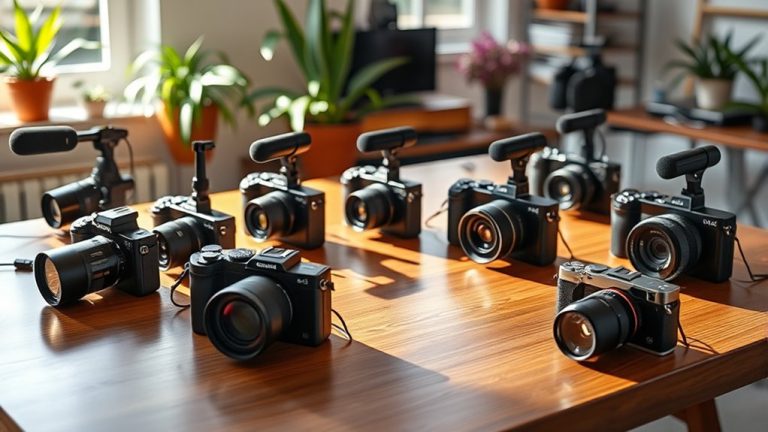 top vlogging cameras with microphones