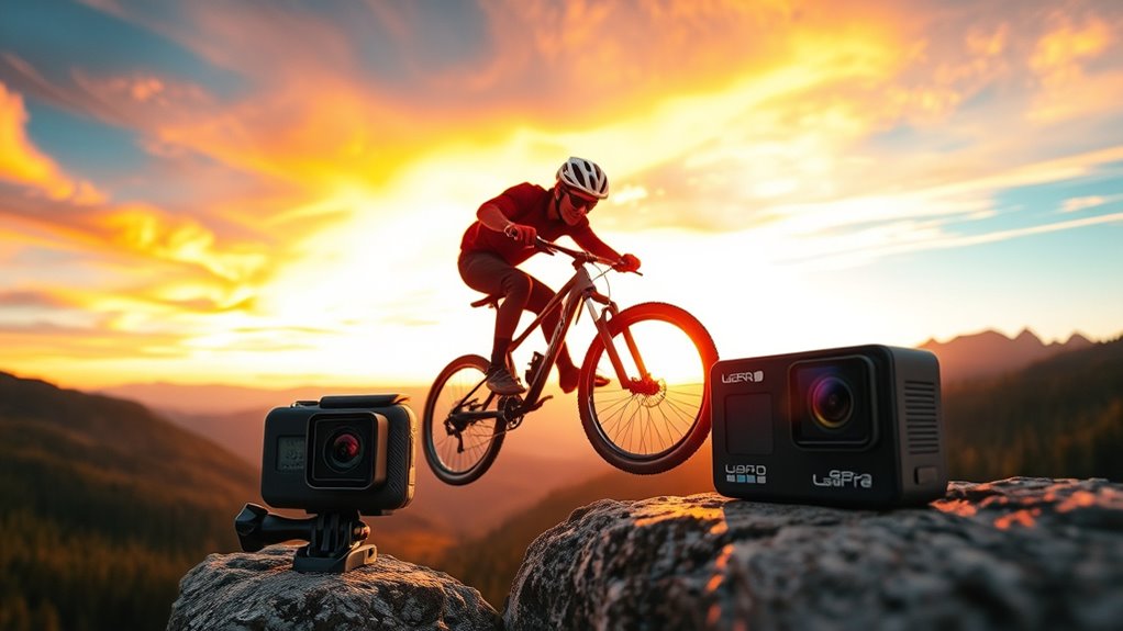 top zoom action cameras