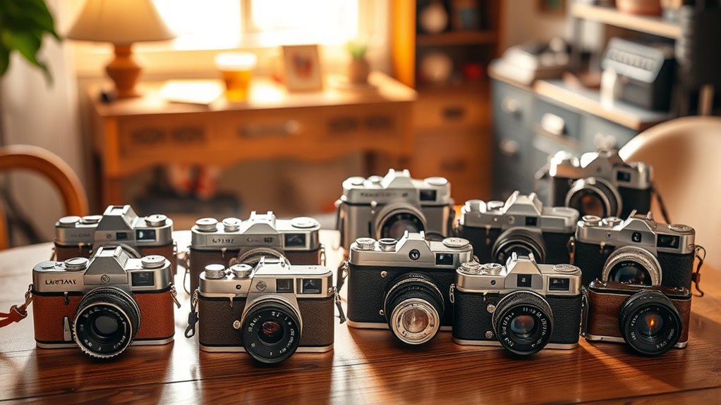 vintage style camera selection