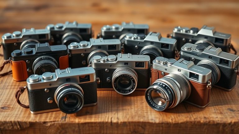 vintage style digital cameras