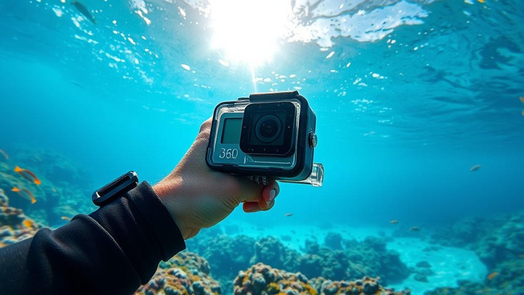 waterproof depth video quality
