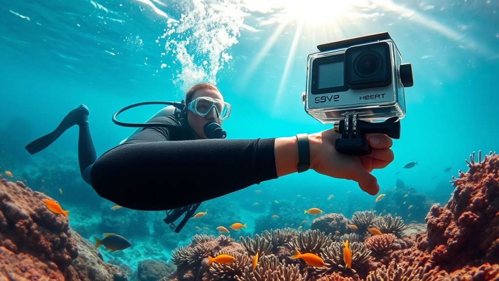 waterproof resolution battery lens