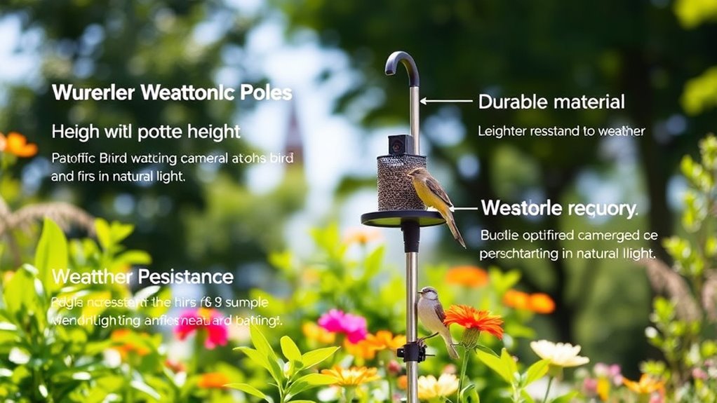 weather resistant adjustable stable versatile
